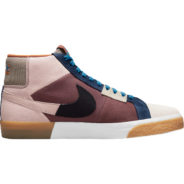 Nike SB Zoom Blazer Mid Premium M Dark Wine Pink Oxford Cashmere Black