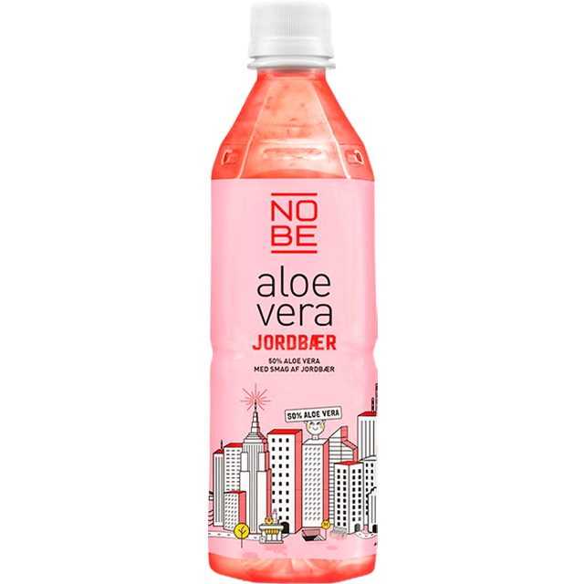 Nobe AloeVera Jordgubb - 50 cl