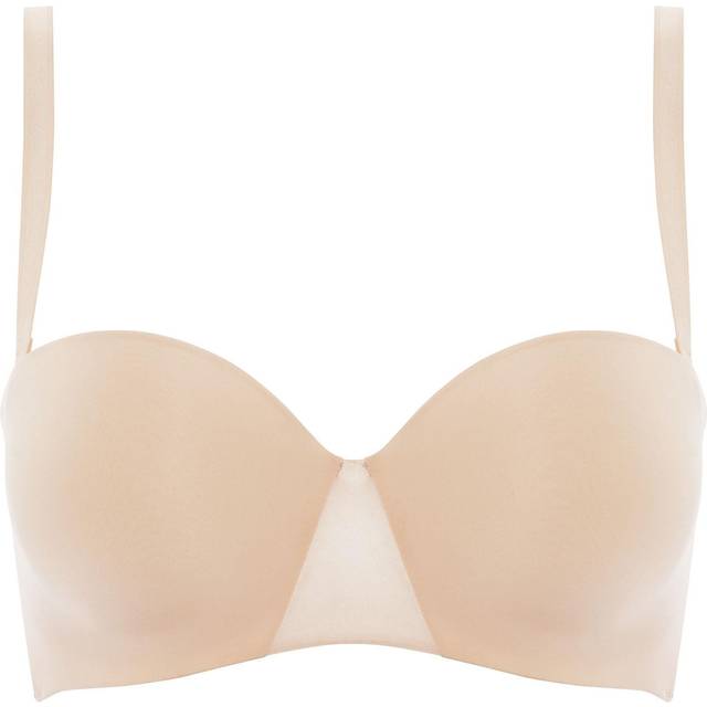 Chantelle Essentiall Bandeau Bra - Golden Beige