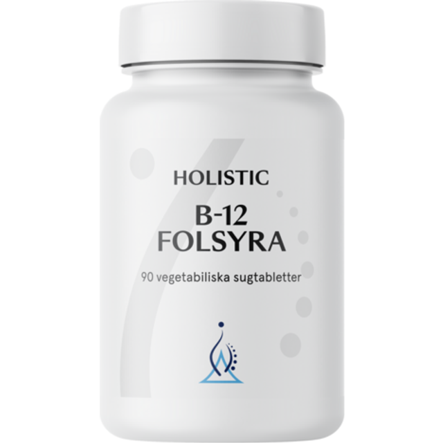 Holistic B12 Folsyre, 90 tabl