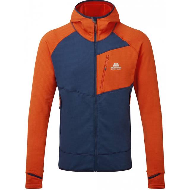 Mountain Equipment Eclipse Hooded Fleece Jacket: Medieval/Cardinal: XL