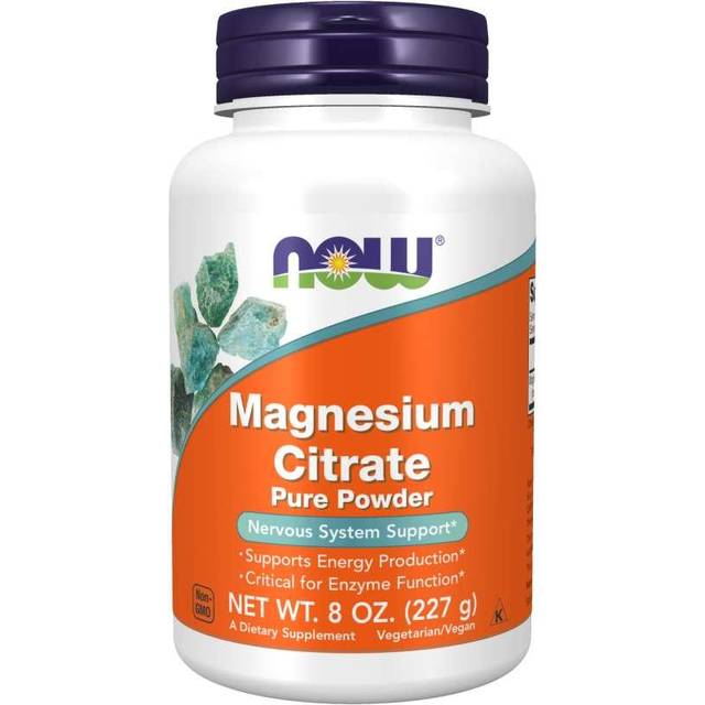 NOW Foods  Magnesium Citrate Pure Powder  8 oz (227 g)