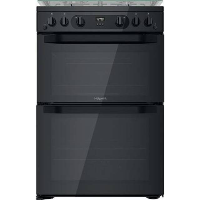 HDM67G0CCW/UK White 60cm Gas Double Oven Cooker
