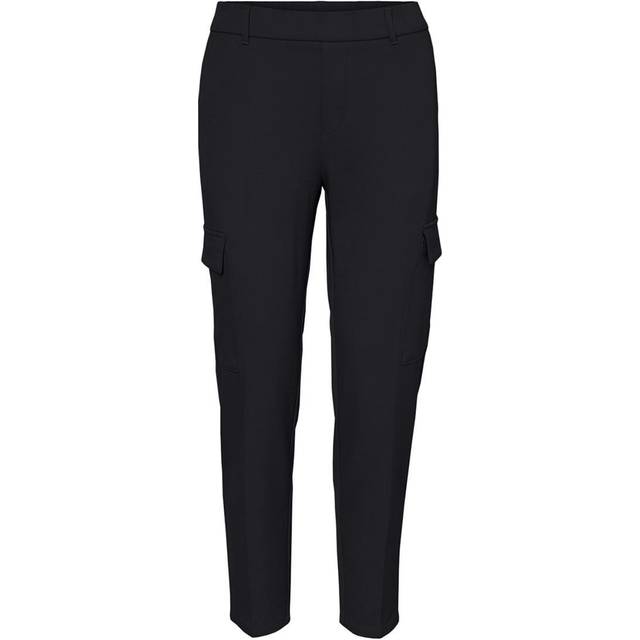 VERO MODA Damer Vmmaya Mr Loose Cargo Pant Noos byxor, svart, XS
