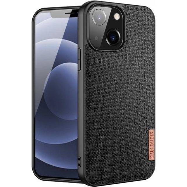 DUX DUCIS Fino iPhone 13 mini 5,4" skal med vävd yta - grå