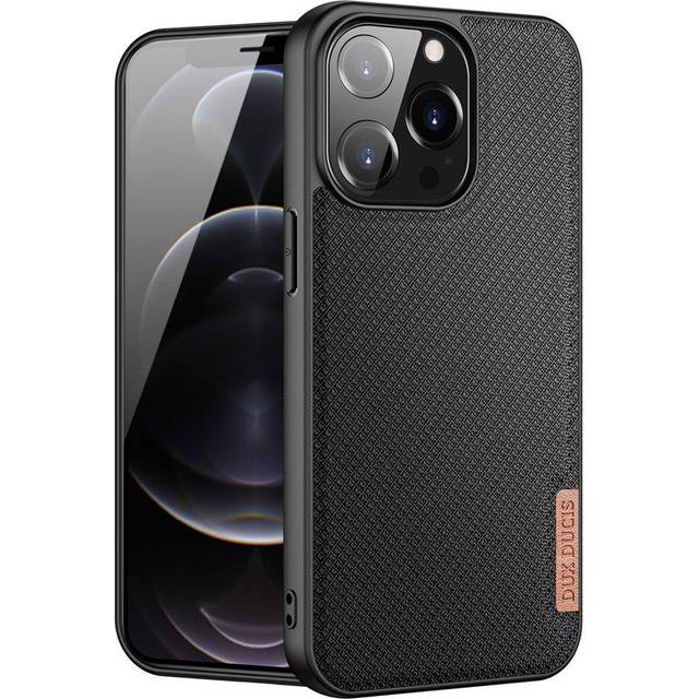 DUX DUCIS Fino iPhone 13 Pro 6,1" skal med vävd yta - grå
