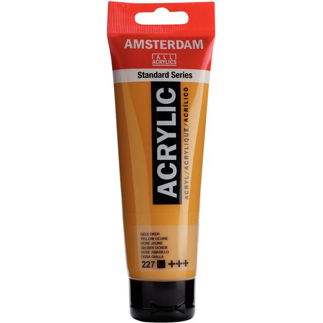 Amsterdam Acrylic akrylfärg 120 ml Yellow Ochre 227 - Gul