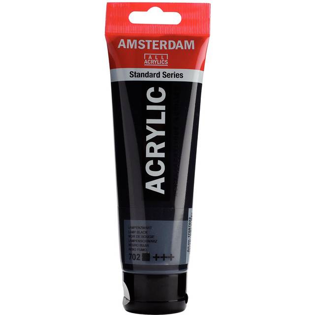Amsterdam Acrylics Standard Series 120ml Lamp Black