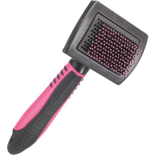 Trixie 23125 mjuk borste, plast, katt, 7 × 16 cm
