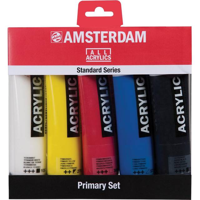 Amsterdam Acrylic Standard Series 120ml Assorted Colours Set of 5