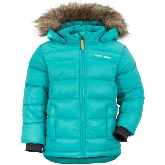 Didriksons Digory Puffjacka, Peacock Green, 80