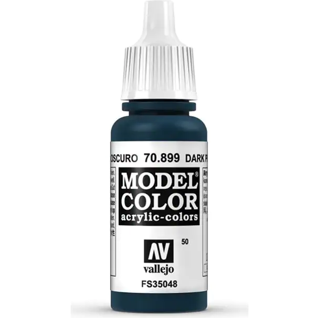Vallejo Maling - Model Color: Dark Prussian Blue - 17ml