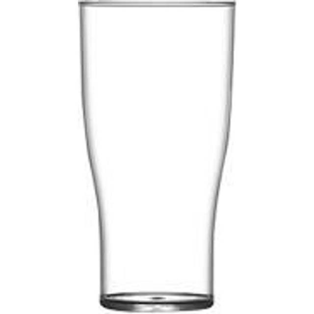 BBP Polycarbonate Nucleated Half Pint Glasses CE Marked (Pack of 48)