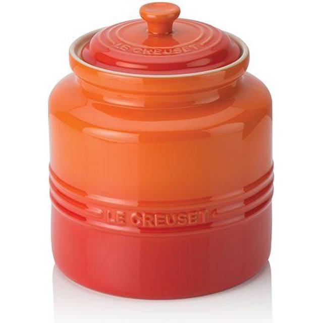 Le Creuset Stoneware Biscuit Jar Volcanic
