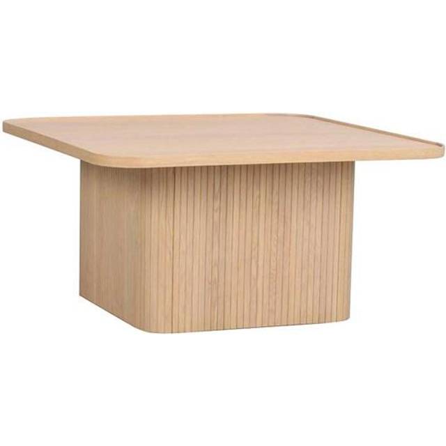 Soffbord Sullivan - 60x60 cm - Vitpigmenterad ek