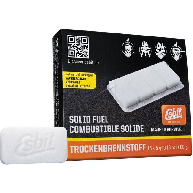16 Stück Esbit Brennstofftabletten á 5g 0,31€/Stück
