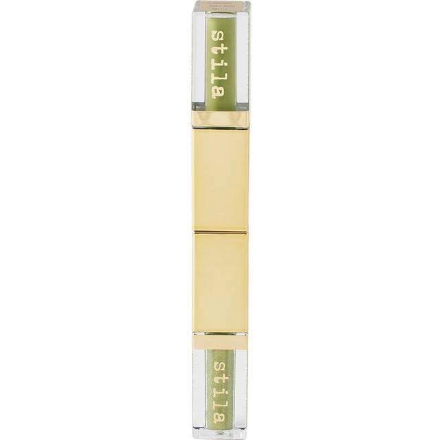 Stila Double Dip Suede Shade & Glitter & Glow Liquid Eyeshadow Mint Julep