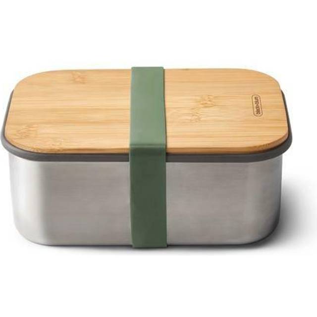 Large Stainless Steel Sandwich Box - Black & Blum - Olive
