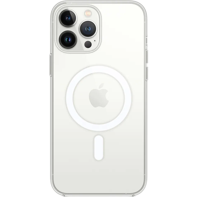 Official Apple Clear Case with Magsafe for iPhone 13 Pro Max - Clear - MM313ZM/A