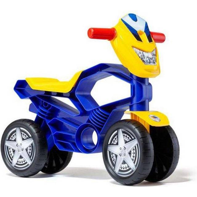 Åkbar leksak Min första motorcykel blå