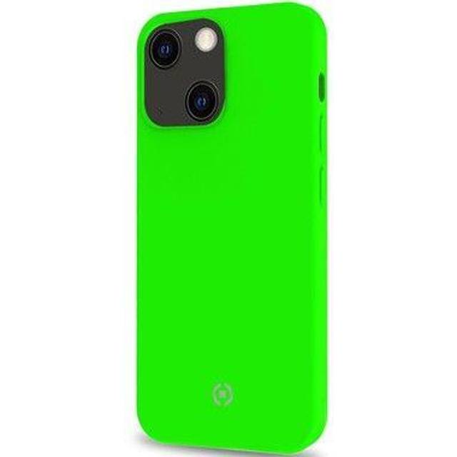 Celly Cromo Soft rubber case iPhone 13 Fluo Pink