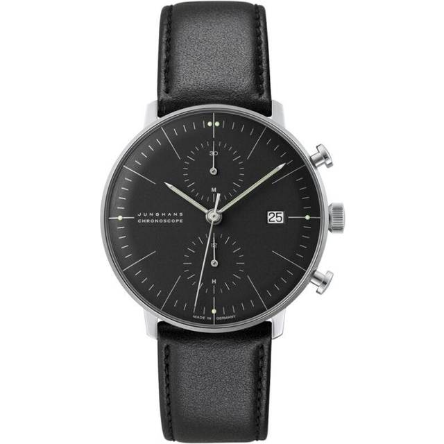 Junghans Watch Max Bill Chronoscope - Black