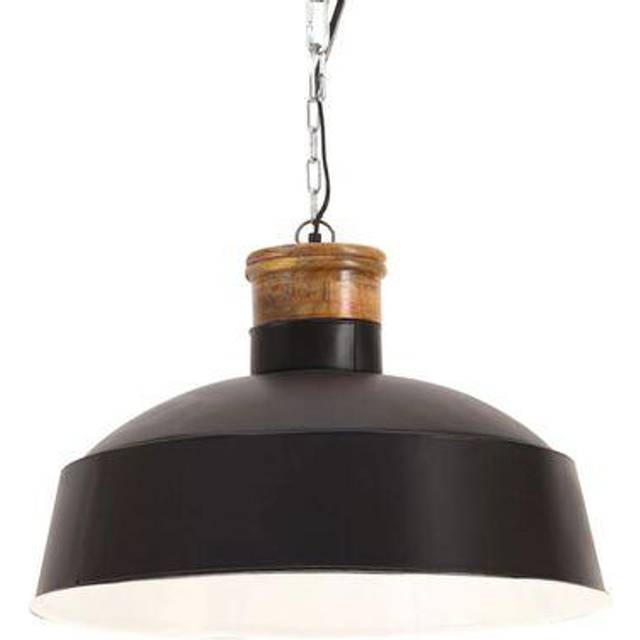 vidaXL Industrial Hanging Lamp 58 cm White E27