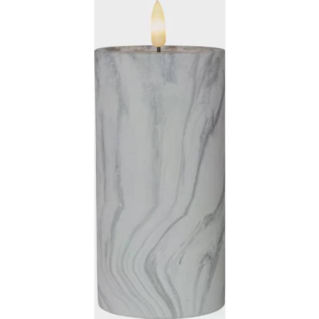 Star Trading LED Blockljus Flamme Marble (17,5cm)