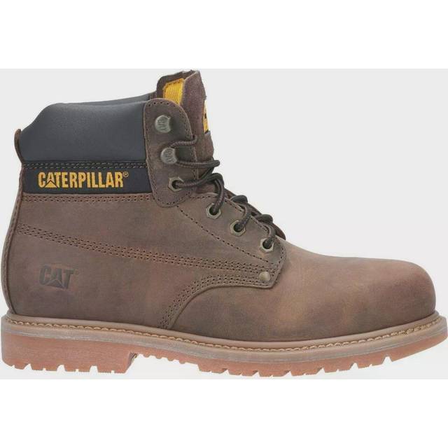 Caterpillar Mens Powerplant S3 Leather Safety Boots