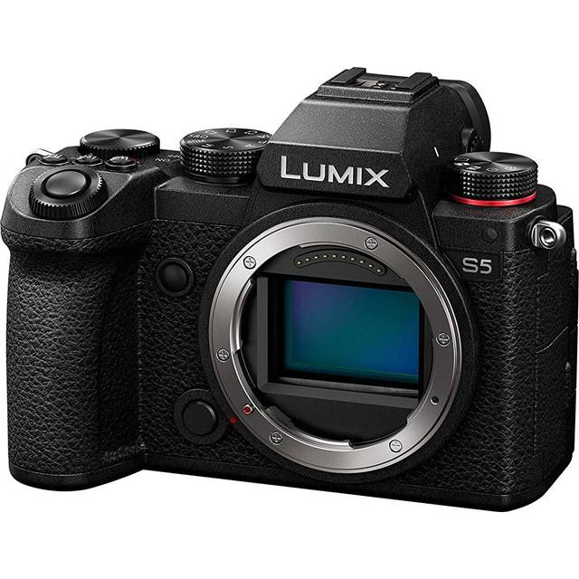 Panasonic Lumix DC-S5 - Digitalkamera - spegellöst - 24.2 MP - Fullständig ram - 4 K / 60 fps - endast stomme - Wi-Fi, Bluetooth - svart