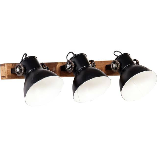 vidaXL Industrial Wall Lamp White 65x25 cm E27