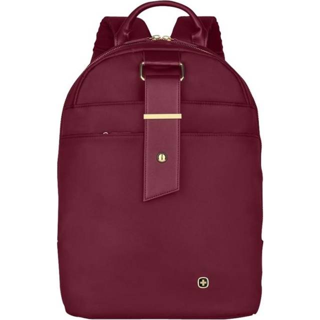 Wenger 606983 ALEXA 13 Inch Women's Laptop Backpack, Padded Laptop Compartment and Essentials Organizer with Anti-Scratch Lining in Cabernet (11 Litres)
