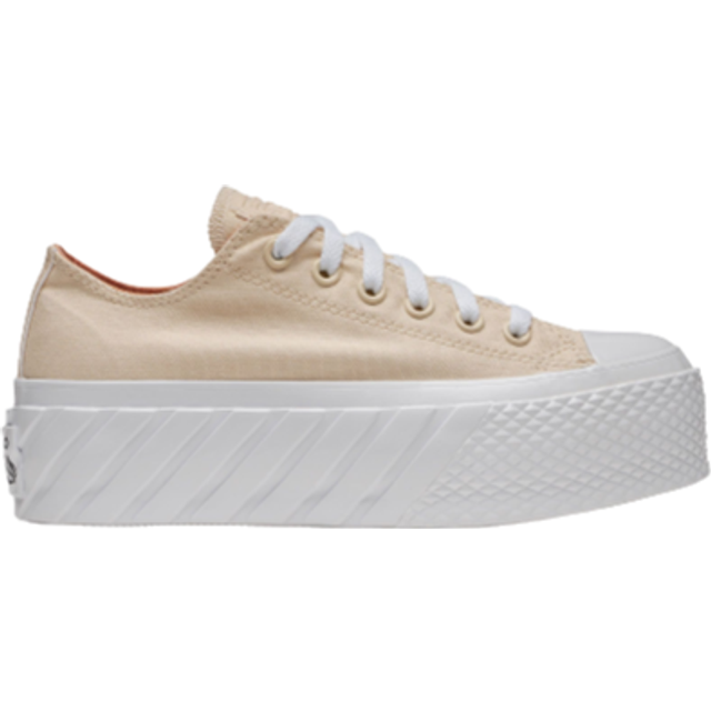 Converse All Star Lift X2 Low Trainers - Brown (7)