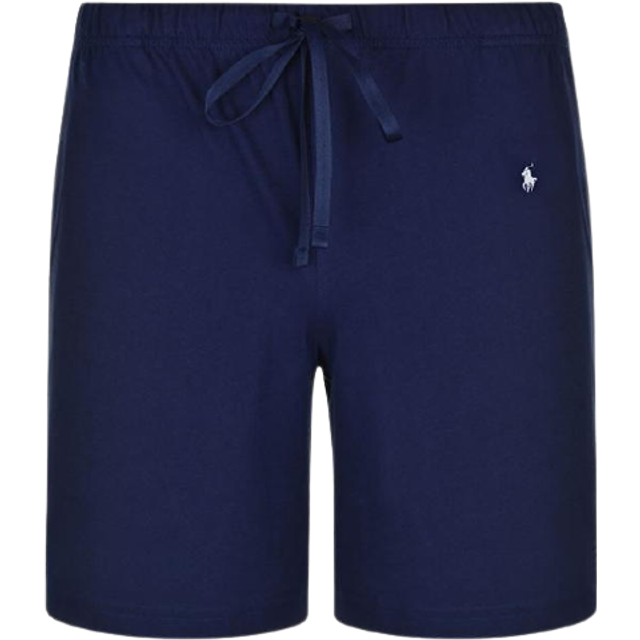 Polo Ralph Lauren Jersey Lounge Shorts - Navy, Navy, Size L, Men