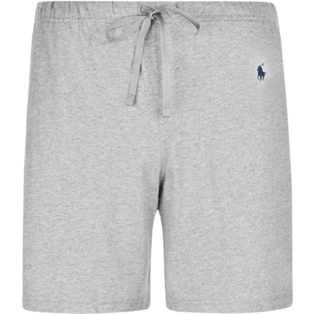 Polo Ralph Lauren Jersey Lounge Shorts - Grey Melange, Grey Melange, Size S, Men