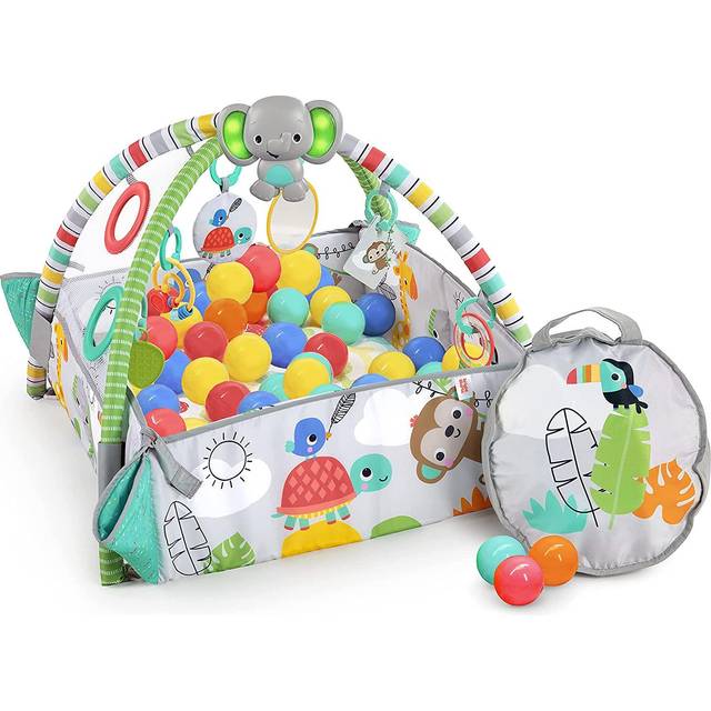 Bright Starts, 5-in-1 Your Way Ball Play Activity Gym & Ball Pit - Totally Tropical