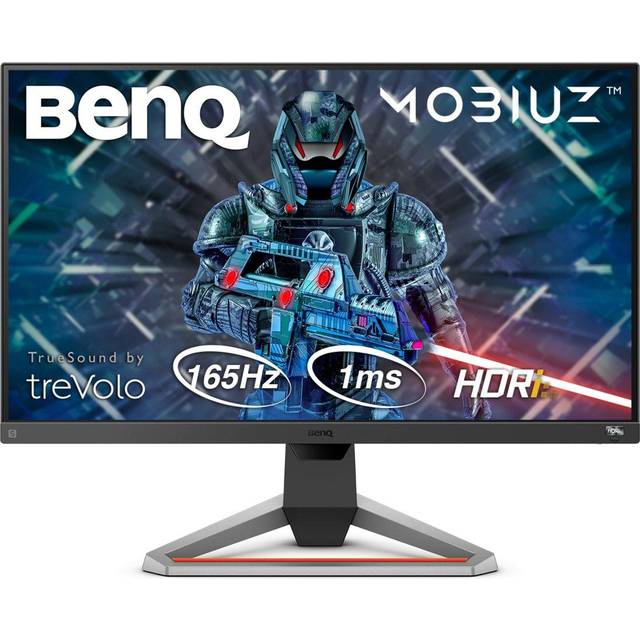 BenQ MOBIUZ EX2710S Gaming Monitor (27 inch, IPS, 165 Hz, 1ms, HDR, FreeSync Premium, 144 Hz compatible)