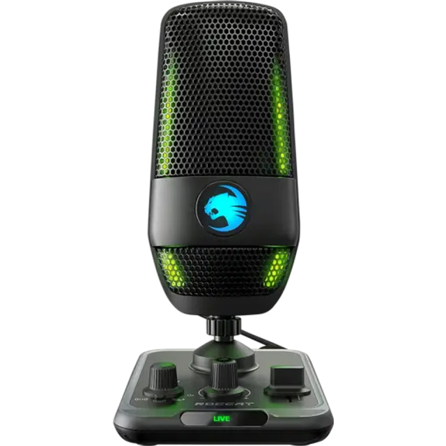 ROCCAT ROC-14-912 Mikrofon, Svart, 60.96 x 20.32 x 1.78 cm