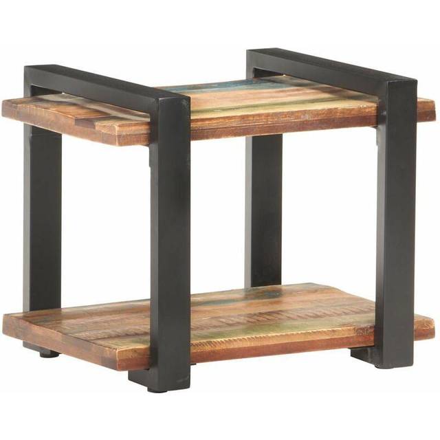 vidaXL Solid Reclaimed Wood Bedside Cabinet Nightstand Side Table Bedroom
