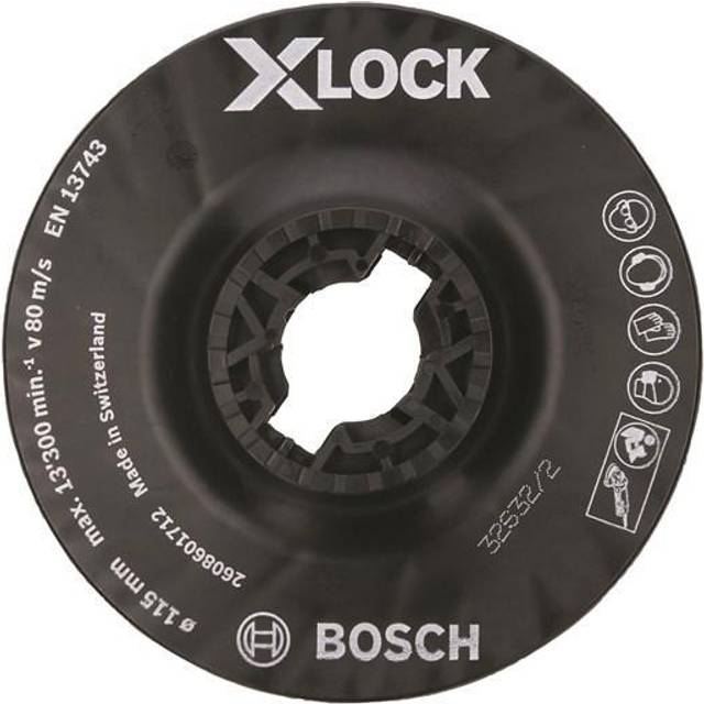 Bosch X Lock Medium Backing Pad 115mm