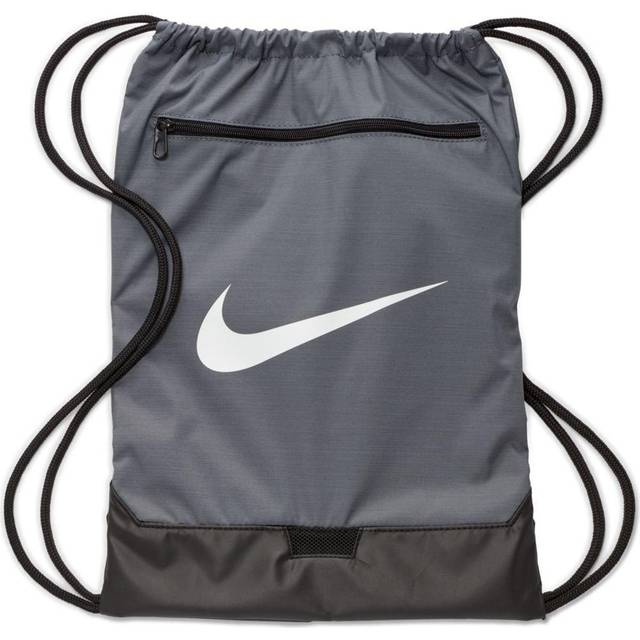 NIKE BRASILIA TRAINING BAG - GREY