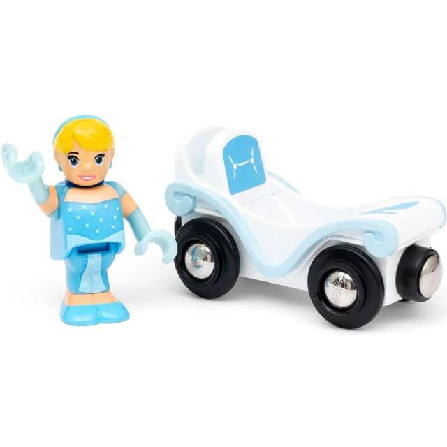 BRIO - 33322 Disney Princess Cinderella & Wagon | 2 Piece Toy Train for Kids Ages 3 and Up