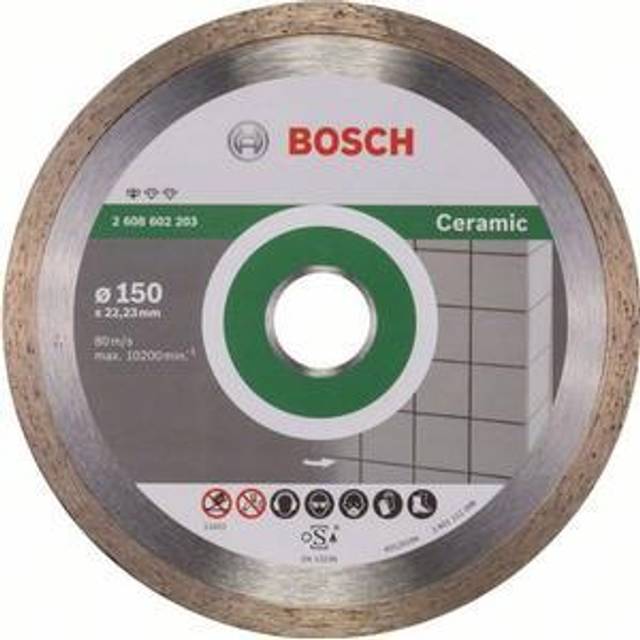 Bosch 2608602203 150x22.23mm Diamond Disc Ceramic LPP