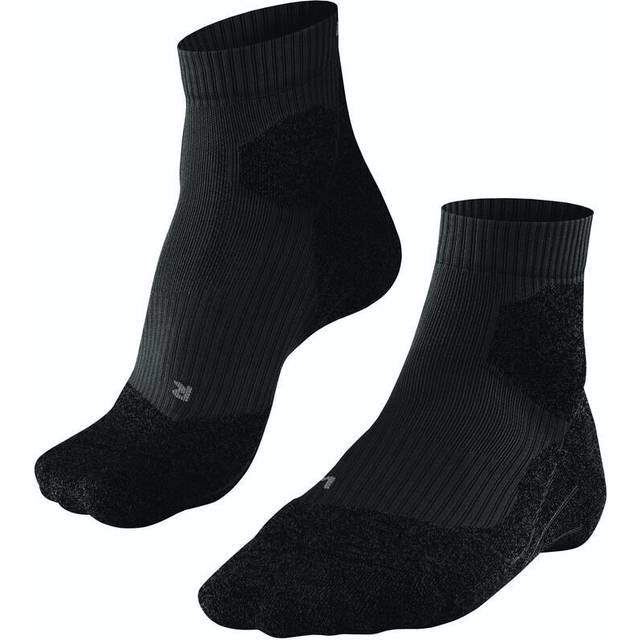 Falke RU Trail Running Socks Men - Black, Dark Grey, Size 44-45 - black