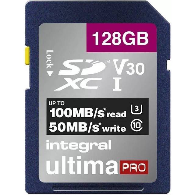 INTEGRAL V30 Class 10 SD Memory Card - 128 GB