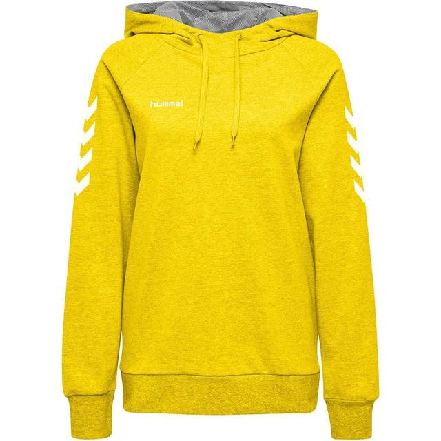 Women's hooded sweatshirt Hummel hmlGO cotton - Jaune