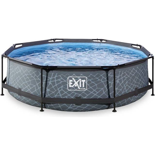 EXIT Stone Poolset 300x76 cm, Grå