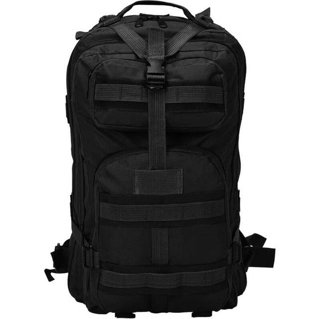 Arméryggsäck 50 L svart