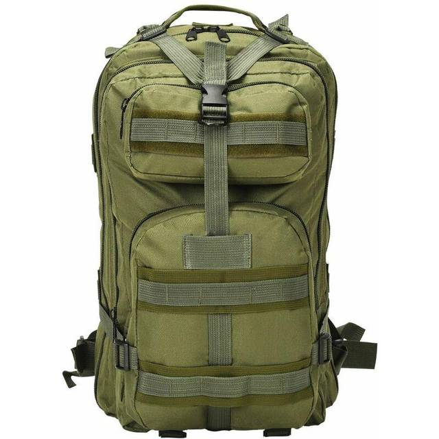 vidaXL Army-Style Backpack 50 L Olive Green