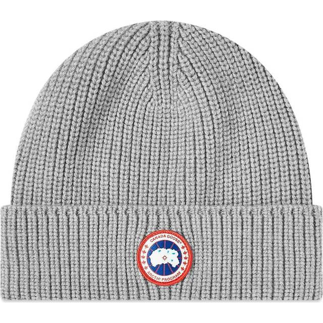 Canada Goose Rib Toque (Men, Heather Grey, ONESIZE) (ONESIZE)